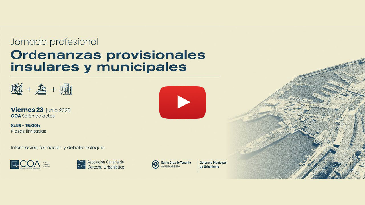 Jornada ‘Ordenanzas Provinciales insulares y municipales’
