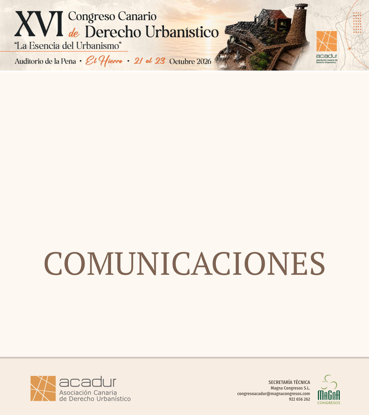 XVI Congreso Acadur